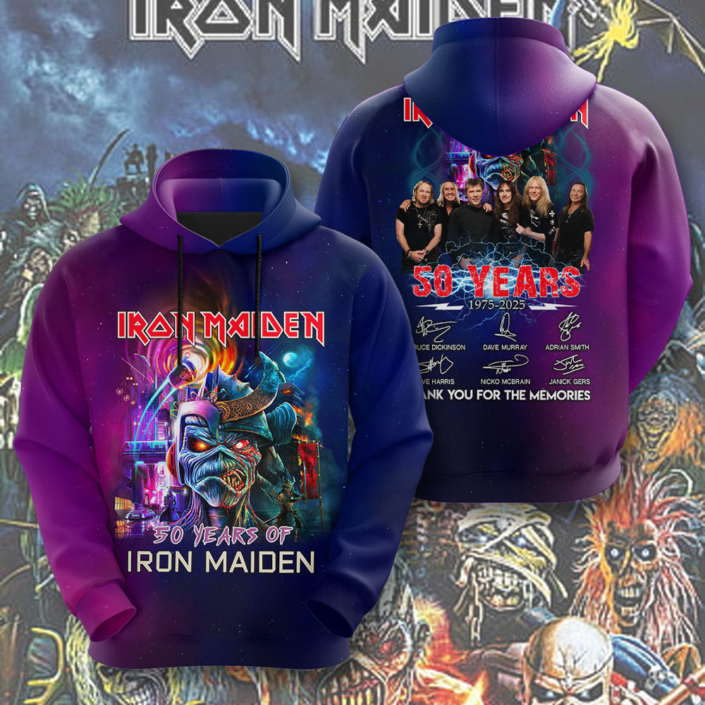 Iron Maiden 3D Apparel – TMTHU521