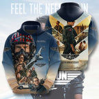 Top Gun 40th Anniversary 2026 3D Apparel – TMTHU6195