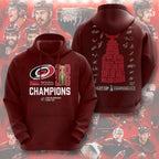 Carolina Hurricanes 2026 Stanley Cup Champions 3D Apparel – TMTHU6992
