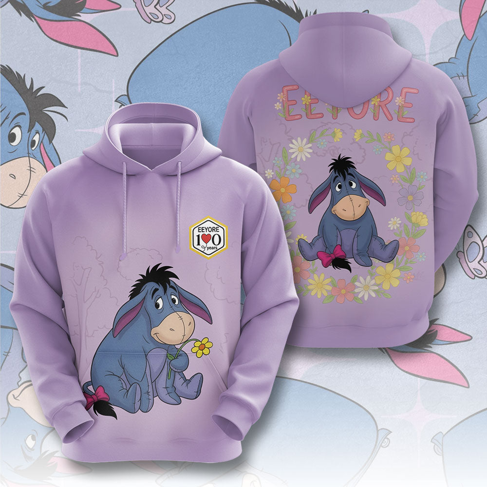Winnie-the-Pooh 100th Anniversary x Eeyore 3D Apparel – TMTHU7013