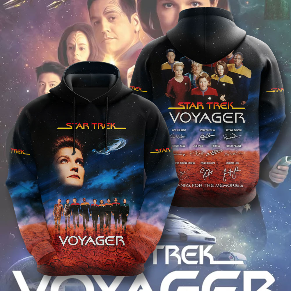 Star Trek Voyager 3D Apparel – TMTHU7081
