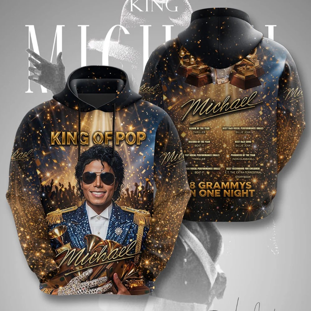 Michael Jackson 3D Apparel – TMTHU9500