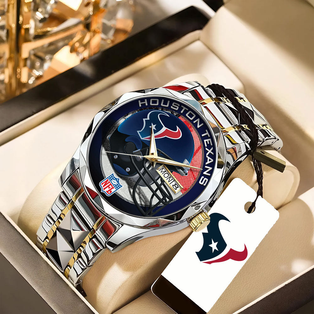 Houston Texans Alloy Luxury Quartz Watch – TANTN16325