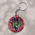Houston Texans Custom Shape 2-sided Keychain – HOATT12693