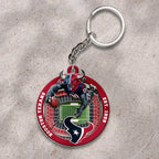 Houston Texans Custom Shape 2-sided Keychain – HOATT12693