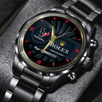 Houston Texans x Rolex Black Stainless Steel Watch – MAITM13131