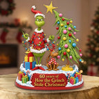 How the Grinch Stole Christmas 60th Anniversary Custom Shape Acrylic Plaque – TMTHU9829