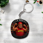 Hulk Hogan Custom Shape 2-sided Keychain – TANTN 15123