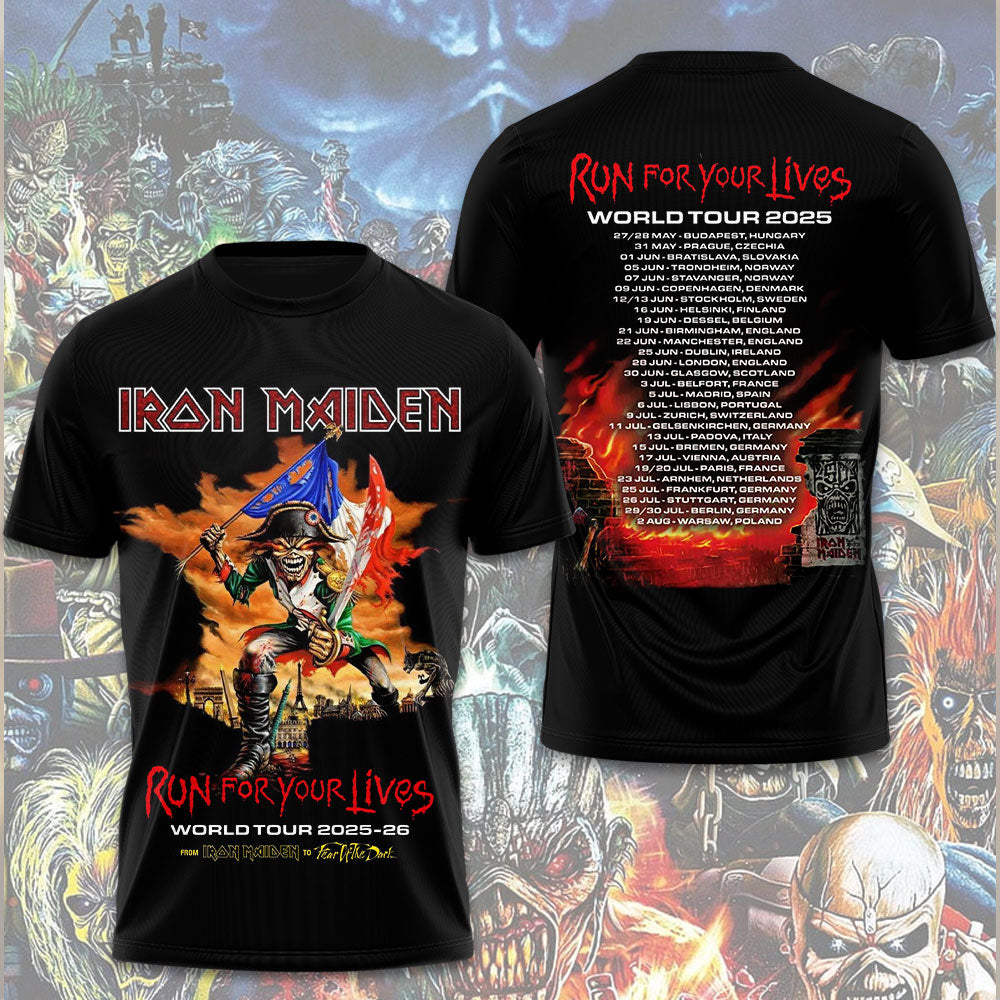 Iron Maiden 3D Apparel – TMTHU1052