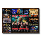 Iron Maiden Rectangle Canvas With Inner Frame – TMTHU477