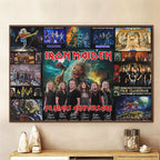 Iron Maiden Rectangle Canvas With Inner Frame – TMTHU477