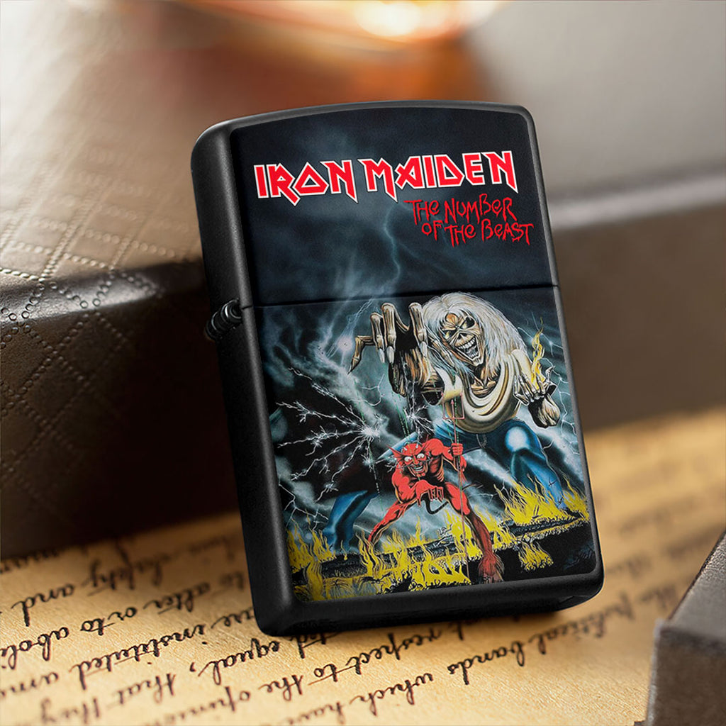 Iron Maiden Zippo Lighter Case (No Insert) – TMTHU1058