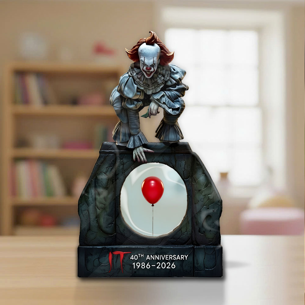 IT x Pennywise 40th Anniversary 2026 Custom Shape Acrylic Plaque – TMTHU3830