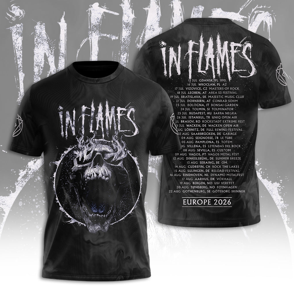 In Flames Tour 2026 3D Apparel – TANTN24352