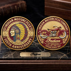 Indian Motorcycle 125th Anniversary Commemorative Coin – TMTHU8050