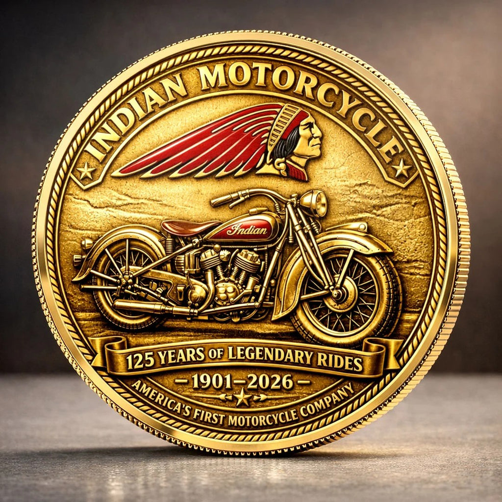 Indian Motorcycle 125th Anniversary 2026 Commemorative Coin – MAITM15417