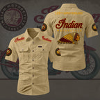 Indian Motorcycle 125th Anniversary 2D Short Sleeve Mechanic Shirt – HOATT20240