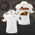 Indian Motorcycle 125th Anniversary 2D Short Sleeve Mechanic Shirt – HOATT20240