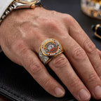 Indian Motorcycle 125th Anniversary 3D Engraved Ring – TMTHU9441