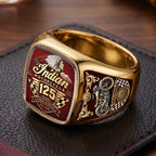 Indian Motorcycle 125th Anniversary 3D Engraved Ring – TMTHU9788