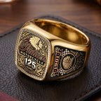 Indian Motorcycle 125th Anniversary 3D Engraved Ring – TMTHU9787