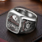 Indian Motorcycle 125th Anniversary 3D Engraved Ring – TMTHU9787