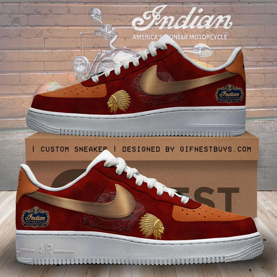 Indian Motorcycle 125th Anniversary AF1 Sneaker – TMTHU9169