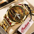 Indian Motorcycle 125th Anniversary Alloy Luxury Quartz Watch – TMTHU8097