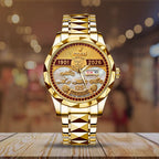 Indian Motorcycle 125th Anniversary Alloy Luxury Quartz Watch – TMTHU9035