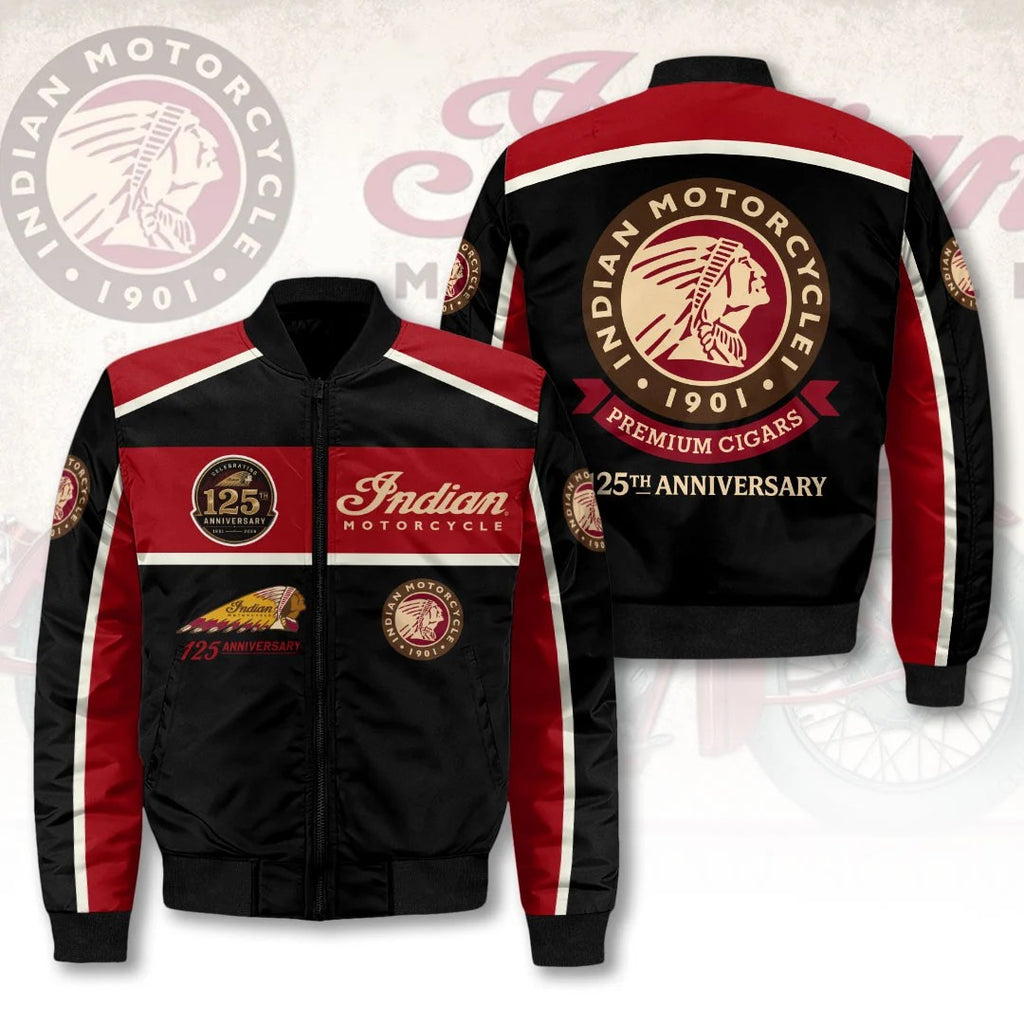 Indian Motorcycle 125th Anniversary 3D Bomber Jacket – HOATT20497