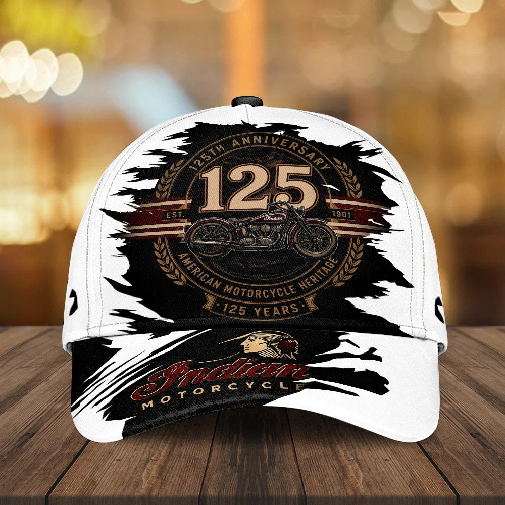 Indian Motorcycle 125th Anniversary Classic Cap – GNE8170