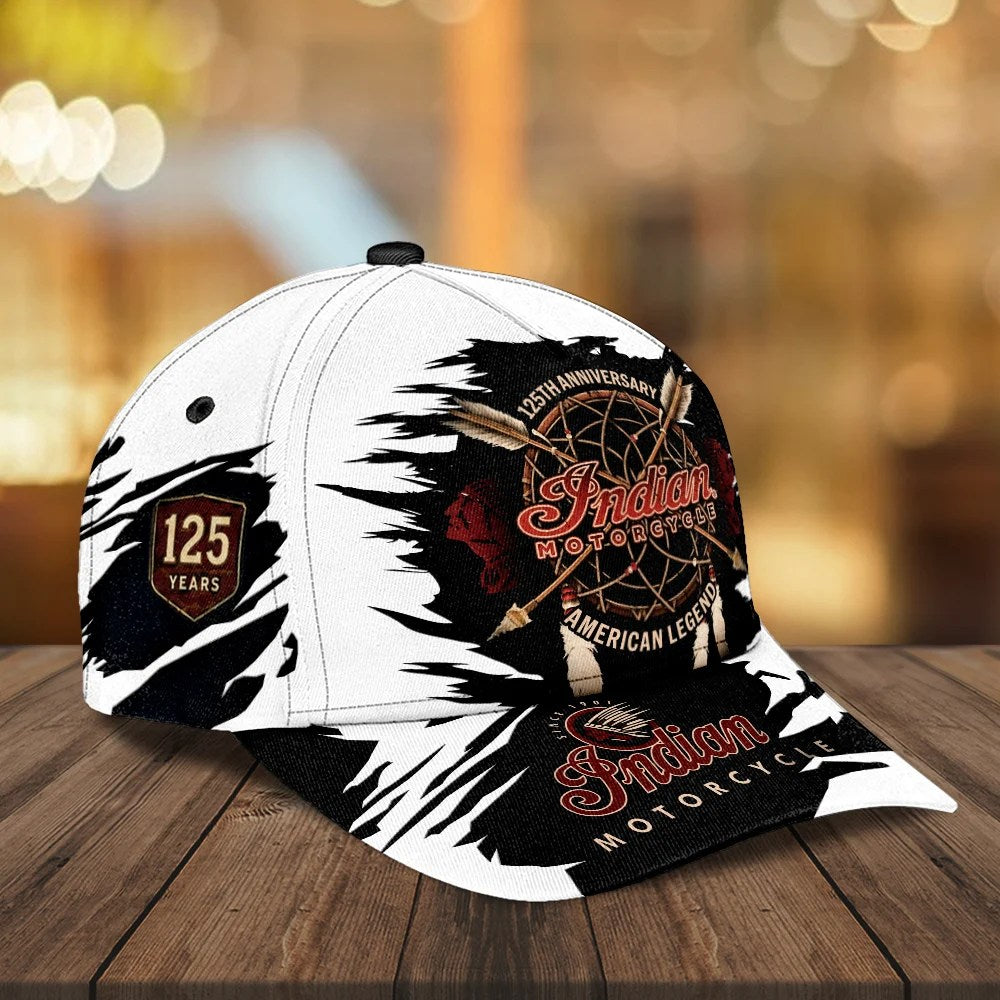 Indian Motorcycle 125th Anniversary Classic Cap – GNE8171