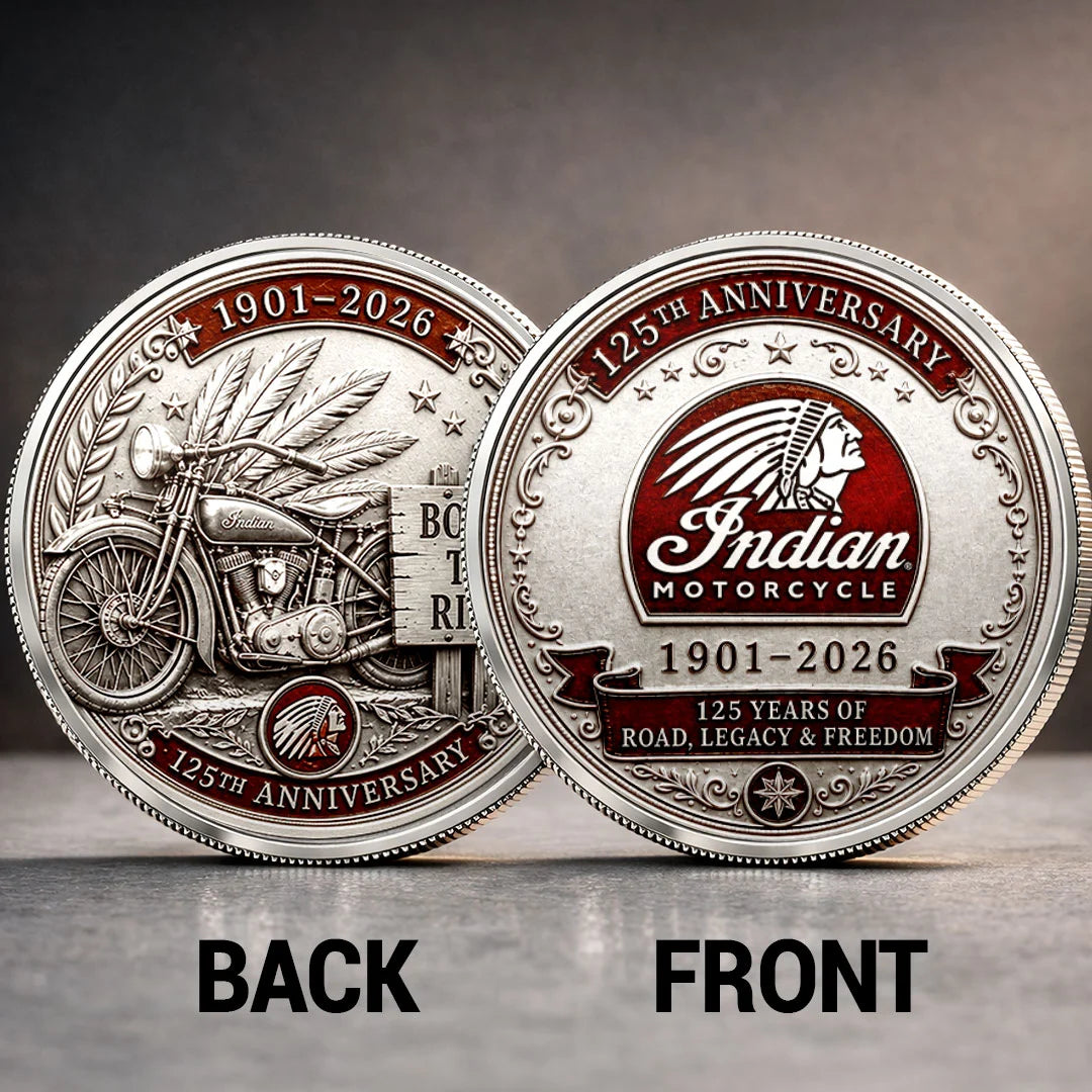 Indian Motorcycle 125th Anniversary Commemorative Coin – HOATT20329