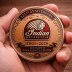 Indian Motorcycle 125th Anniversary Commemorative Coin – HOATT20329