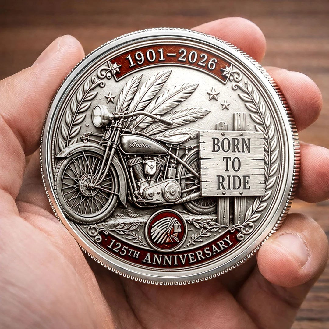 Indian Motorcycle 125th Anniversary Commemorative Coin – HOATT20329