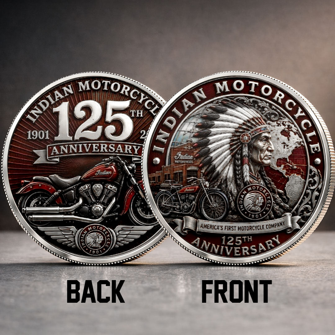 Indian Motorcycle 125th Anniversary Commemorative Coin – TMTHU8549
