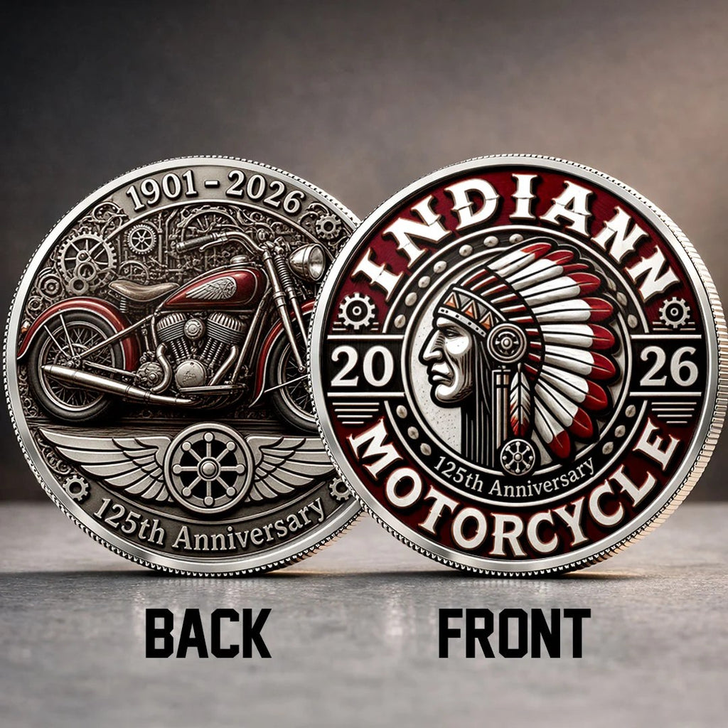 Indian Motorcycle 125th Anniversary Commemorative Coin – TMTHU8657