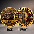 Indian Motorcycle 125th Anniversary Commemorative Coin – TMTHU8657