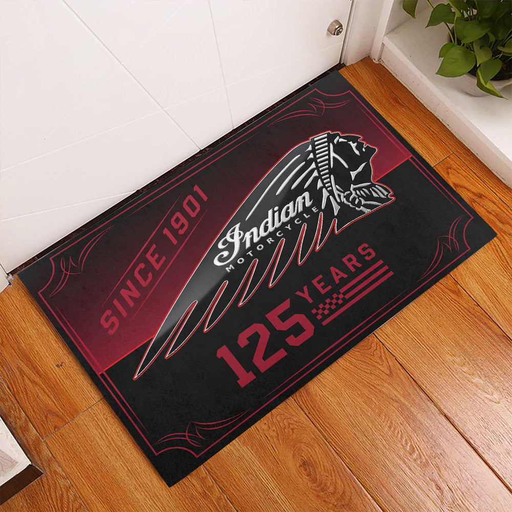 Indian Motorcycle 125th Anniversary Doormat – TMTHU8106