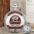 Indian Motorcycle 125th Anniversary Pocket Watch – HOATT26743