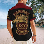 Indian Motorcycle 125th Anniversary Short Sleeve Button-Down Shirt – TMTHU8125