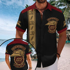 Indian Motorcycle 125th Anniversary Short Sleeve Button-Down Shirt – TMTHU8125