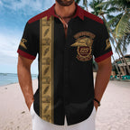 Indian Motorcycle 125th Anniversary Short Sleeve Button-Down Shirt – TMTHU8125