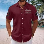 Indian Motorcycle 125th Anniversary Short Sleeve Button-Down Shirt – TANTN24832