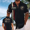 Indian Motorcycle 125th Anniversary Short Sleeve Button-Down Shirt – TMTHU9105
