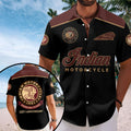 Indian Motorcycle 125th Anniversary Short Sleeve Button-Down Shirt – HOATT20289