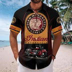 Indian Motorcycle 125th Anniversary Short Sleeve Button-Down Shirt – HOATT20330