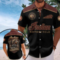 Indian Motorcycle 125th Anniversary Short Sleeve Button-Down Shirt – HOATT20393