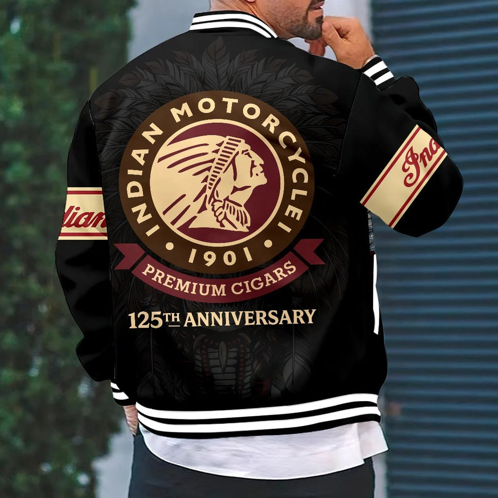 Indian Motorcycle 125th Anniversary Varsity Jacket – HOATT20358