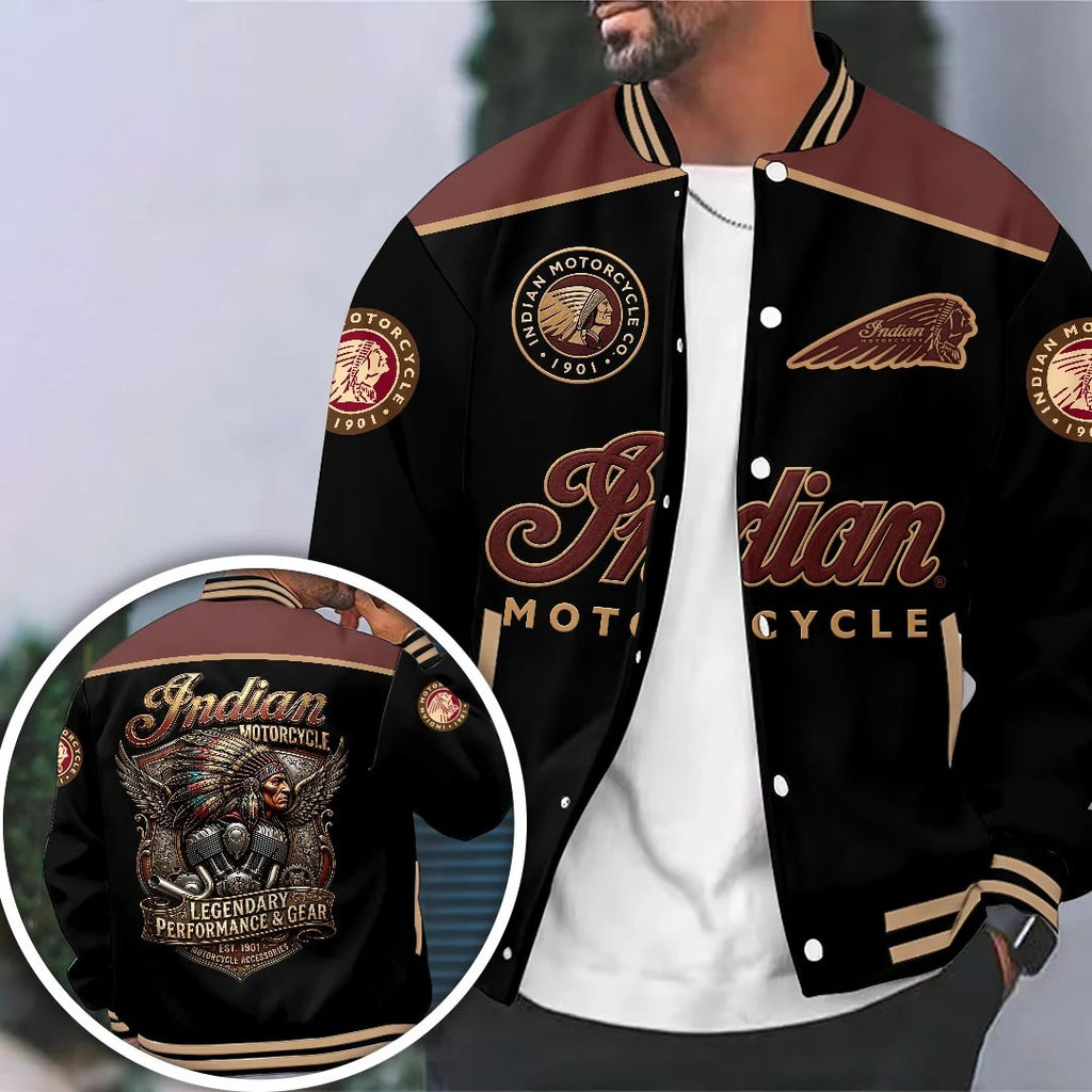Indian Motorcycle 125th Anniversary Varsity Jacket – HOATT20705